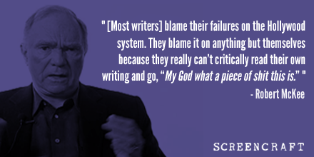 Robert McKee Quote Hollywood
