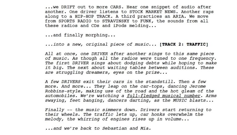 How to Write and Format a Musical Feature Screenplay - ScreenCraft