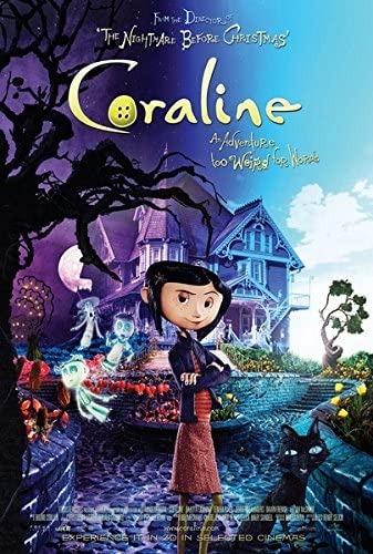 Coraline script wall art