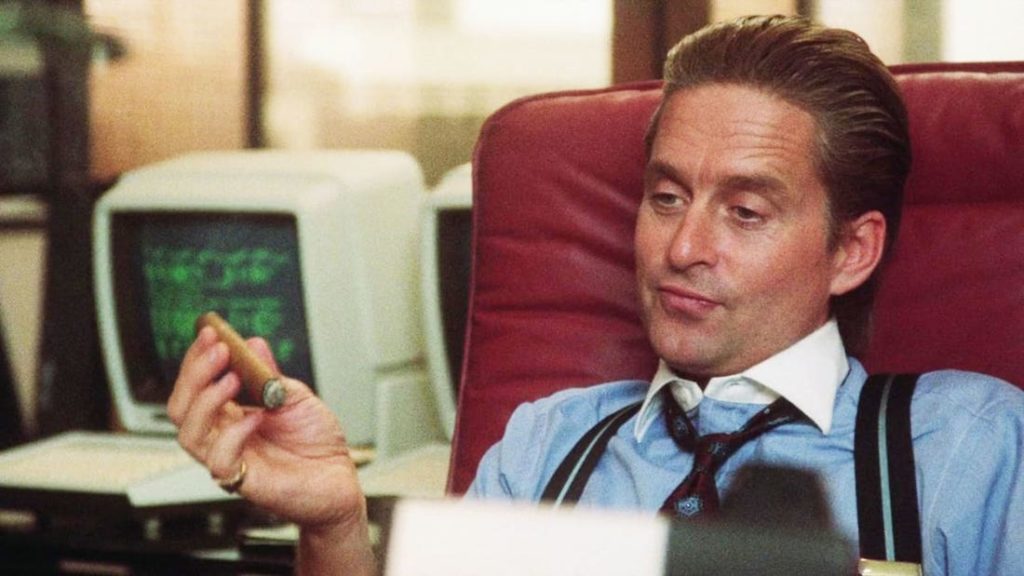 7 Tricks for Writing Bad Ass Antagonists_Gordon Gekko in 'Wall Street'