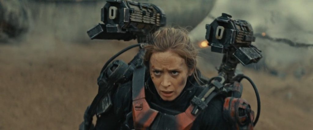 Emily Blunt in 'Edge of Tomorrow' - action writing prompts