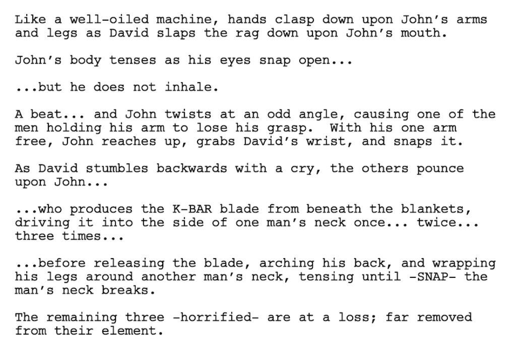 John Wick script