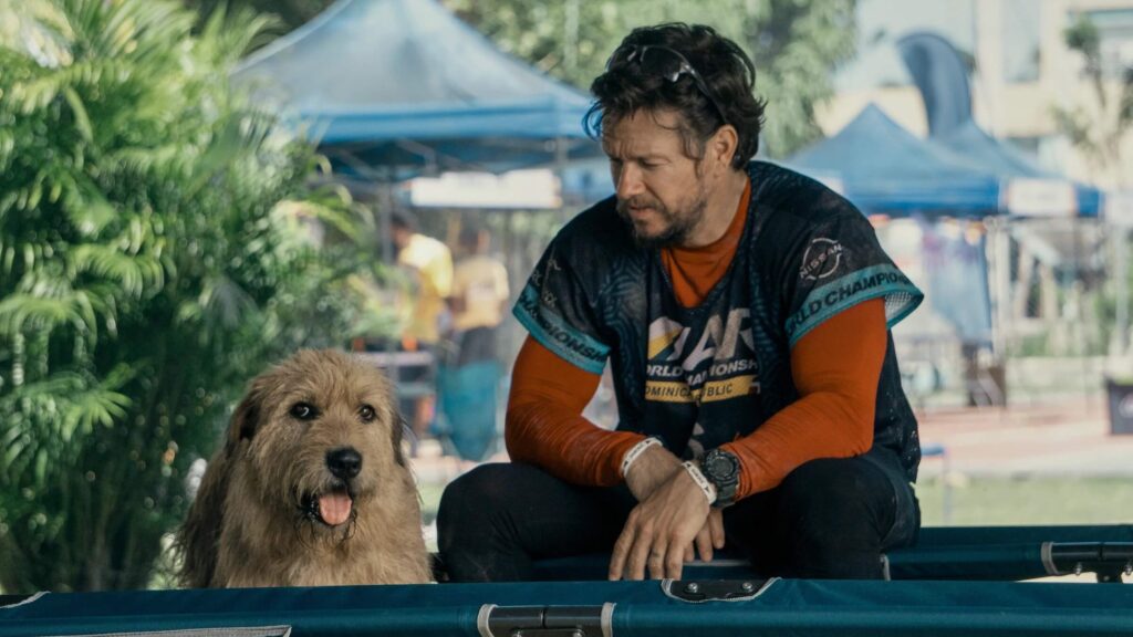 Michael Light (Mark Wahlberg) talking to Arthur (Ukai) in 'Arthur the King'